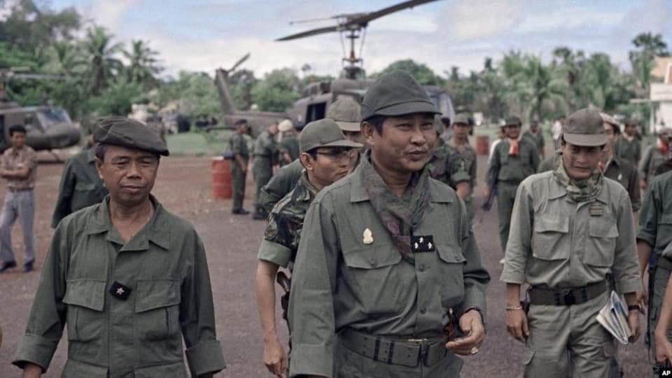 *We must remember not to point fingers, but to prevent history from repeating itself. Today 51 years ago, a day we must not forget, the Lon Nol coup that ousted Kind Father and subsequently brought about the darkest chapter of #Cambodia history after Independence.