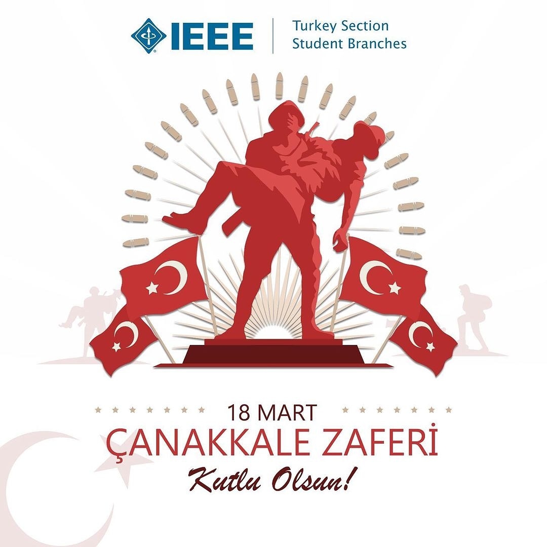 Toprağı vatan yapan şehitlerimizi Minnet ve Saygı ile anıyoruz. 18 Mart Çanakkale Zaferimiz kutlu olsun.