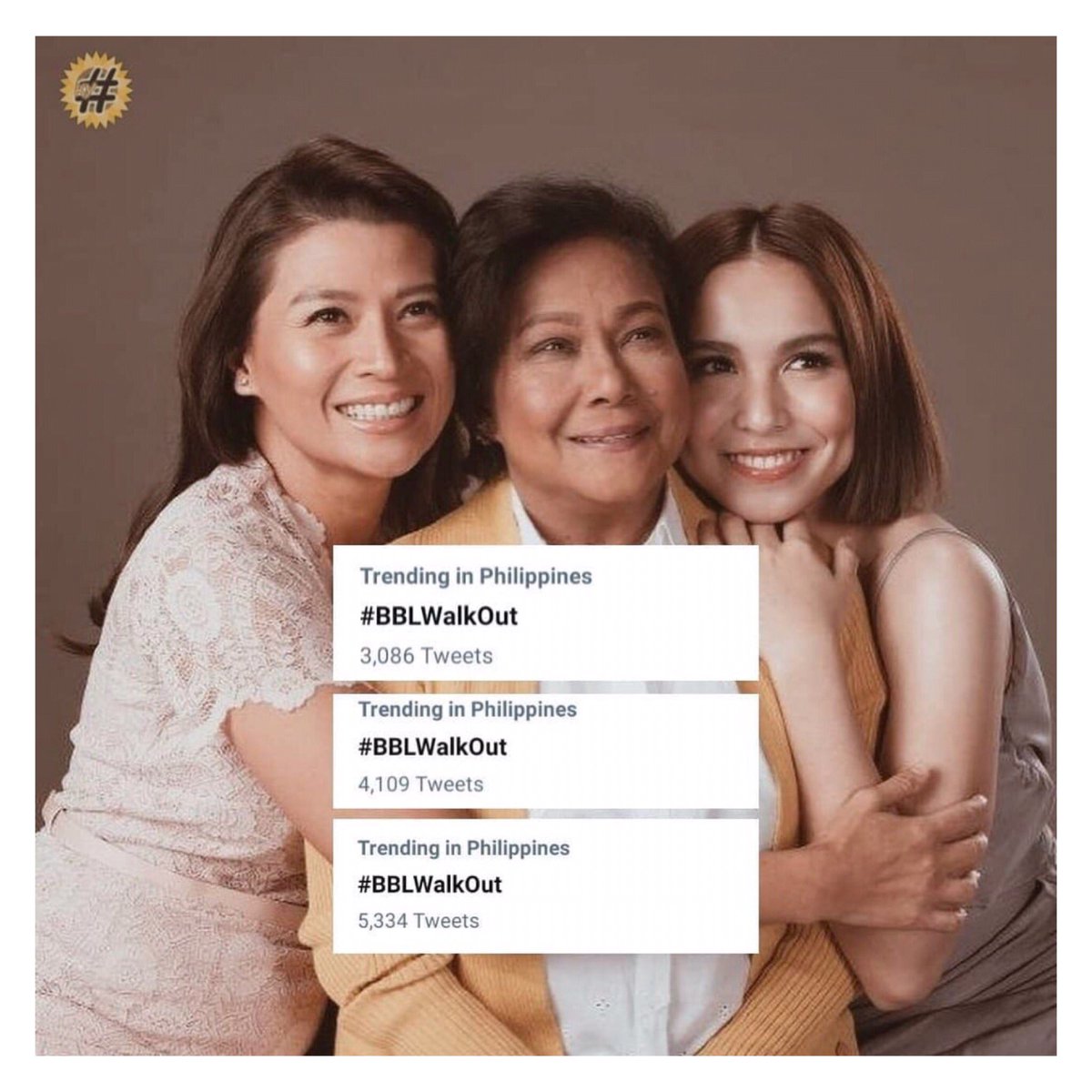 Sparkle_GMA's tweet photo. ICYMI: Yesterday’s episode of #BilanginAngBituinSaLangit, #BBLWalkOut, was a part of Twitter’s Trending Topics in the Philippines! ✨ Were you able to tune in? | 📸: @kytrendsetter
Make sure you tune in to this afternoon’s episode at 4:15pm on GMA Afternoon Prime! https://t.co/OIzZOmxkht
