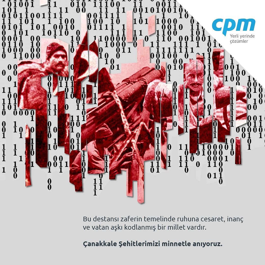 CPMYAZILIM's tweet photo. Bu destansı zaferin temelinde ruhuna cesaret, inanç ve vatan aşkı kodlanmış bir millet vardır.

Çanakkale Şehitlerimizi minnetle anıyoruz.

#18mart #CanakkaleZaferi #18martcanakkalezaferi https://t.co/9cRY8XPsGD