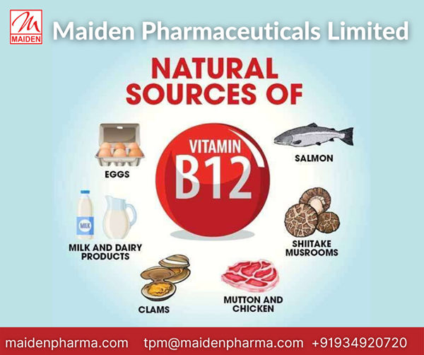 LtdMaiden's tweet photo. Natural Sources Of Vitamin B12 - Maiden Pharmaceuticals Limited
#maiden #maidenpharmaceuticals #pharma #indiabestpharmaexporters #bestexportersinindia #pharmamanufacturingcompany #exportersinIndia #pharmaexportersnearme #pharmaexporterindelhincr #neutralcore #pharmacist https://t.co/LAZGtrL8AF
