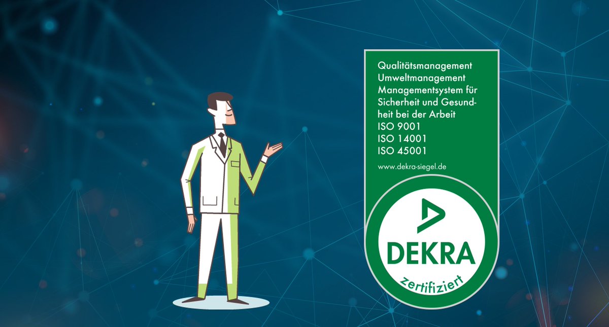 ORBIT_DE's tweet photo. Qualitäts- und Umweltmanagement wie auch Arbeits- und Gesundheitsschutz gehören schon lange zum gelebten ORBIT-Unternehmensstandard. Jetzt haben wir die offizielle Bestätigung: Wir sind 3-fach ISO-zertifiziert.
https://t.co/rOdQMuuVVi https://t.co/ScCTCPrFXB