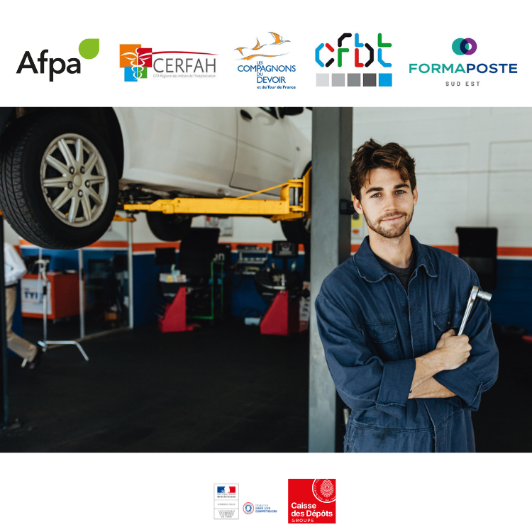 AFPA_PACA's tweet photo. #Démarretastory #Prépa-apprentissage. 
On vous accompagne pour réussir en apprentissage. 
5 acteurs de la formation dans @MaRegionSud
accompagnent les 16-29 ans 
@AFPA_PACA
#CERFAH 
@adef_cfbt
@Formaposte
@les_compagnons
+ info sur https://t.co/qAueHNfGpl https://t.co/Obg5ucgxIv