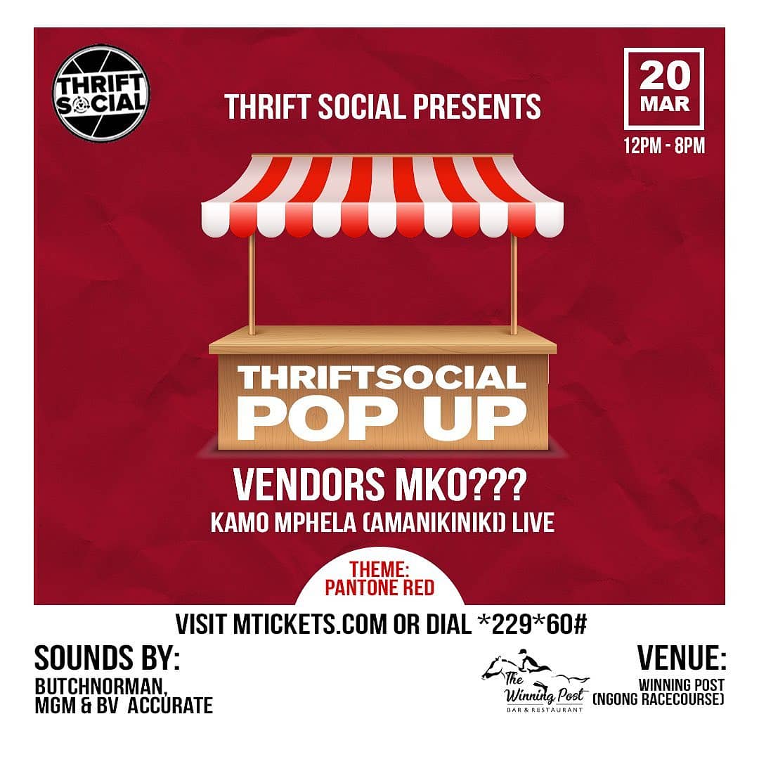 LabelsRoyal's tweet image. Vendors Mko?
@thriftsocialnbo Pop Up is here for you.
Contact 0707499889 to book a space
Limited Slots Available!
@thriftsocialnbo