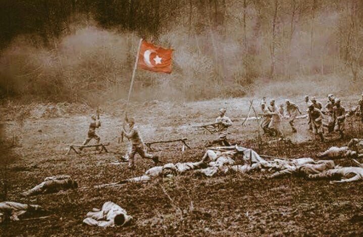 Tarihin gördüğü en büyük kahramanlık destanlarından biri olan #18MartÇanakkaleZaferi’nin 106. yıl dönümünde, Gazi Mustafa Kemal Atatürk ve Silah Arkadaşları başta olmak üzere, tüm Aziz Şehitlerimizi ve Gazilerimizi rahmetle ve minnetle anıyoruz.🇹🇷🇹🇷

 #ÇanakkaleGeçilmez