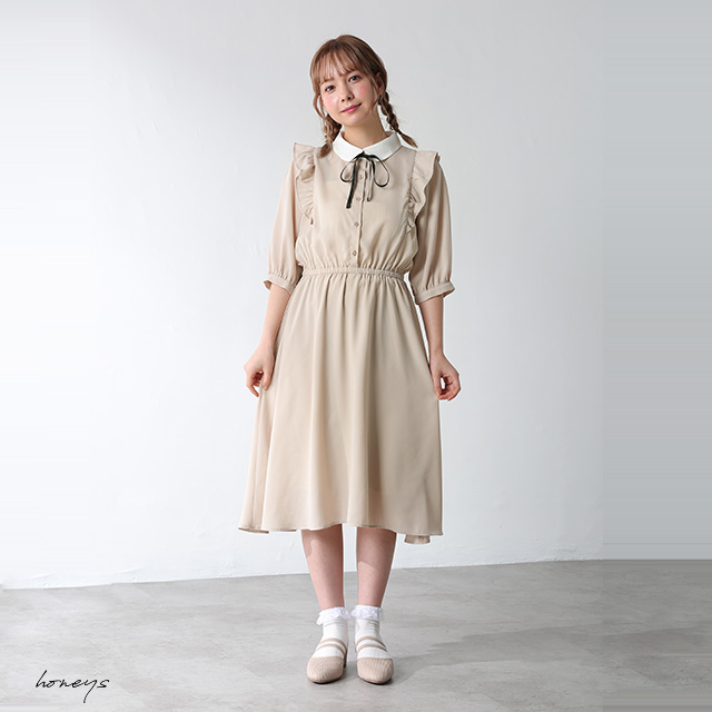 ハニーズ Honeys 甘めガーリーなレトロワンピ 衿付ワンピース 2 980円 T Co Lhnpvxf1cu ハニーズ Honeys ワンピース 一部お取扱いのない店舗がございます T Co Onpyzav0qi Twitter