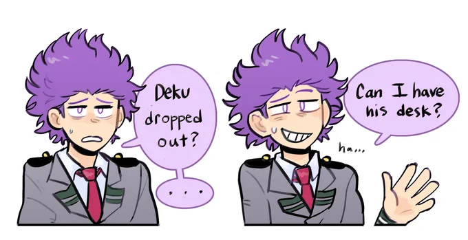 ⚠️BNHA 306 SPOILERS⚠️

Shinsou is asking the real questions 