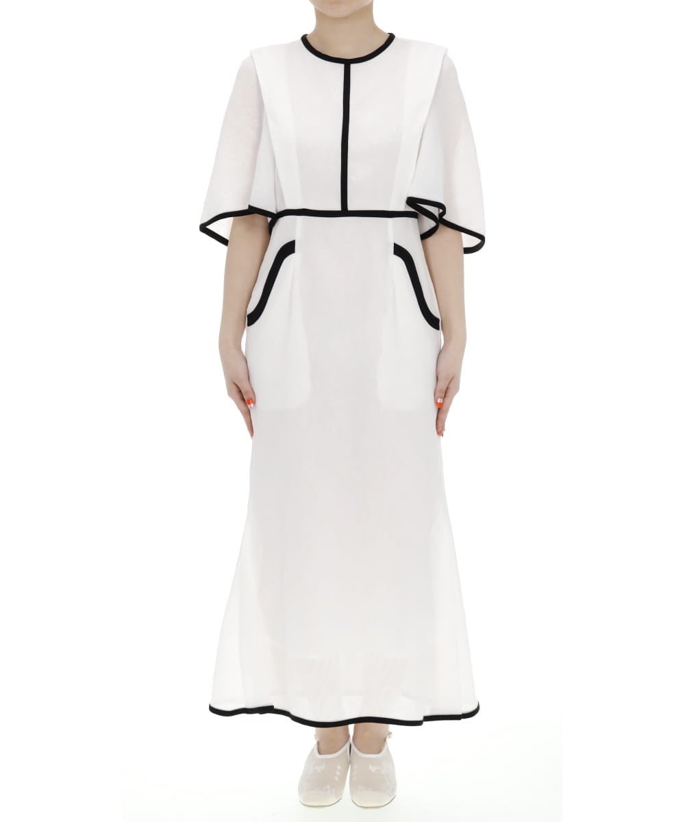 Mame kurogouchi, Tulip Motif Dress 21SS