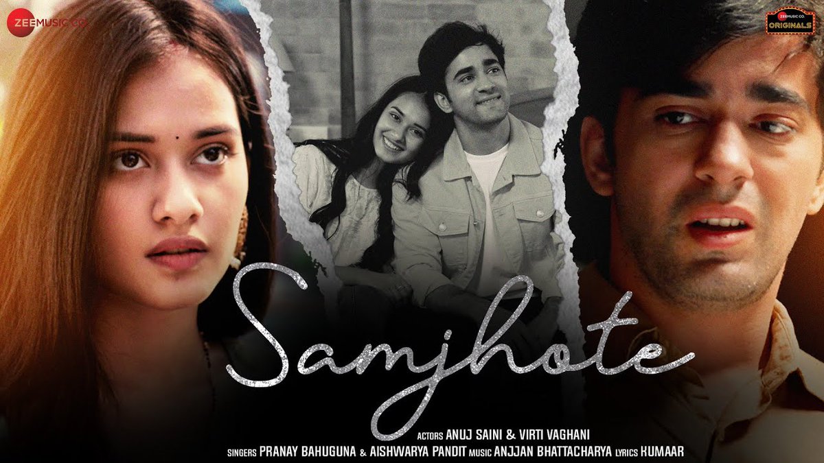 SAMJHOTE LYRICS IN HINDI: समझोते, The song is sung by #PranayBahuguna and #AishwaryaPandit and released by #ZeeMusicCompany label. SAMJHOTE is a #Sadsong, composed by #AnjjanBhattacharya, with lyrics written by #RakeshKumar (#Kumaar). The music video of 

bharatlyrics.com/samjhote-lyric…