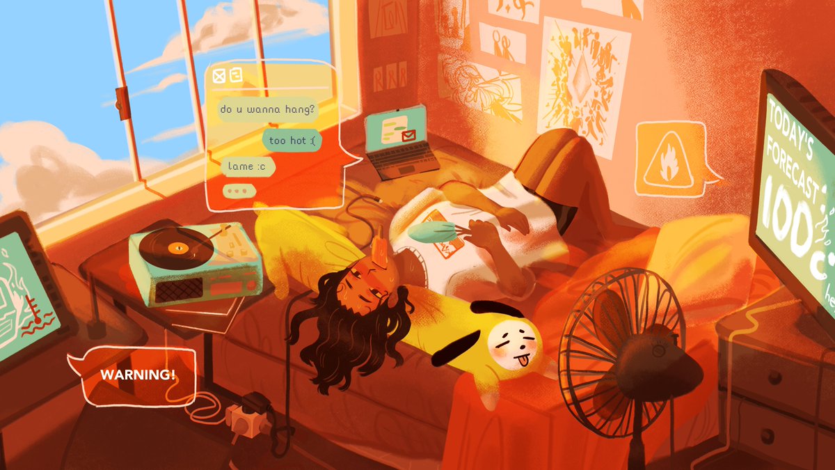 i want 2 post art so heres an assignment i did that im.. gonna have to animate this sem :c