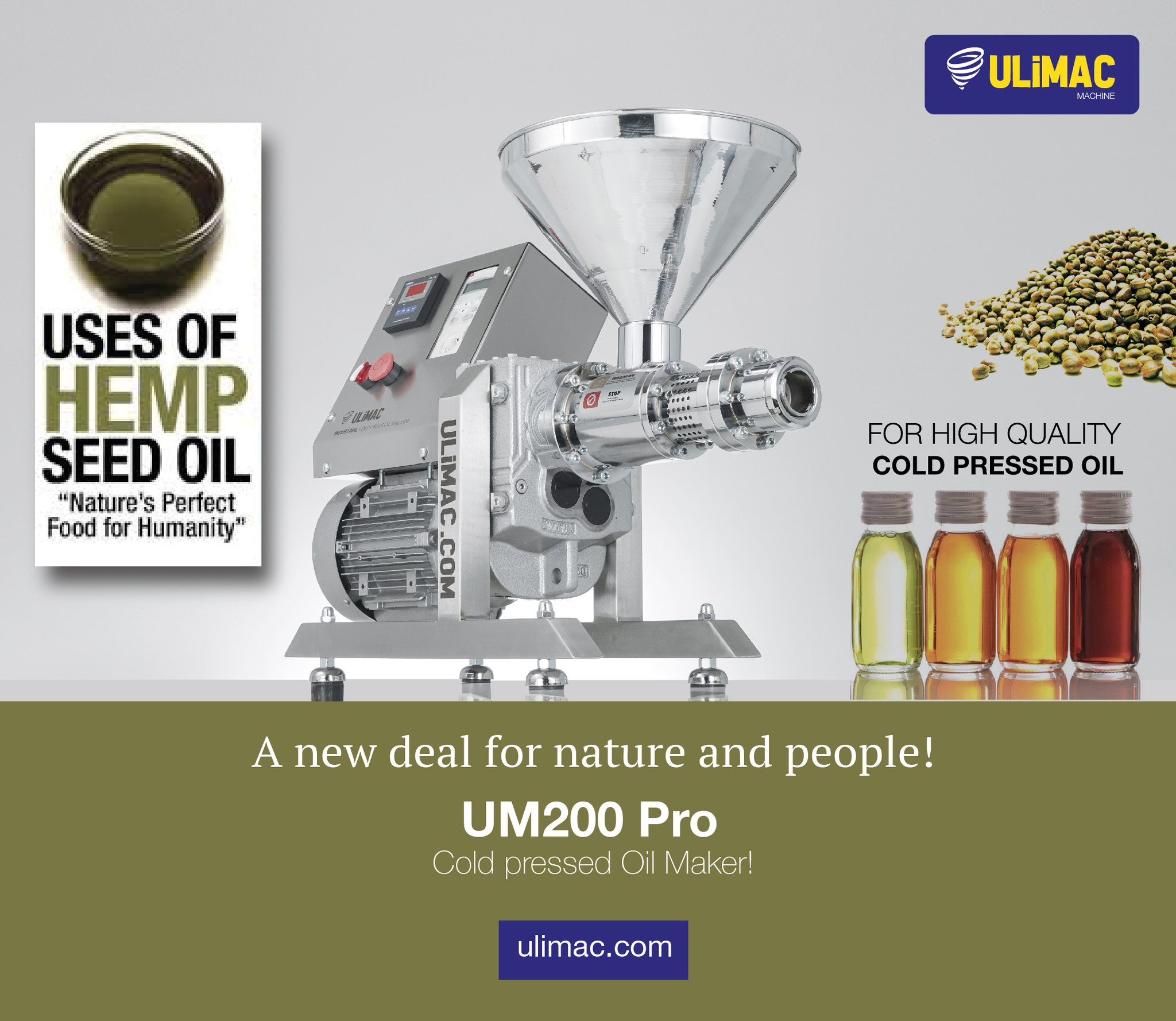 UM200 Cold Press Oil Machine