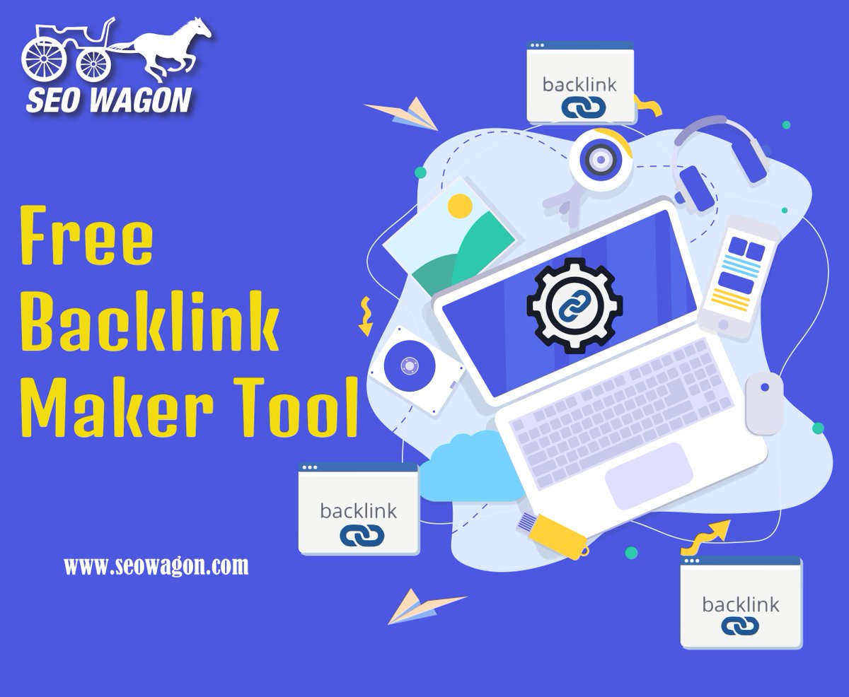seowagontools's tweet photo. Our #BacklinkMaker is very reliable tool that permits anyone to submit website to many different high PR websites from where someone gets free links without any difficulty.
Just enter the URL of any website in the given box at https://t.co/7JB1ujcdDO and get your #backlinks. https://t.co/yJpFCYriqn