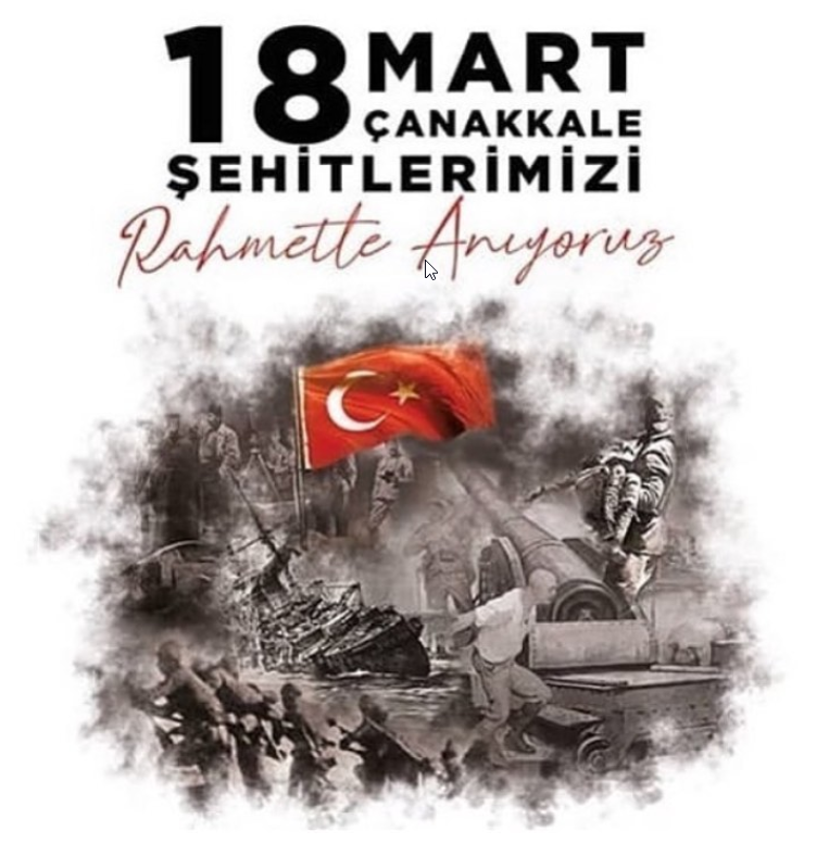 Çanakkale Zaferinin 106. yıl dönümünde tüm şehitlerimizi saygı ve minnetle anıyoruz. #canakkalegecilmez #canakkalezaferi #çanakkale