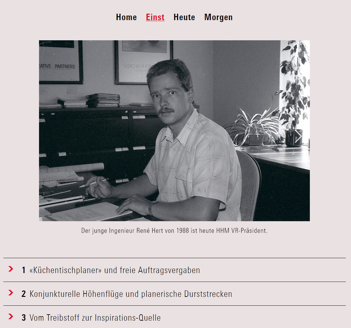 Wir feiern das 70-Jahr #Jubiläum. Den Auftakt macht die eben lancierte Jubiläums-Landing-Page. Der kurze Schwenk zurück mit Menschen, Geschichten und Bildern. Es kommt noch mehr! hhm.ch/70jahre/