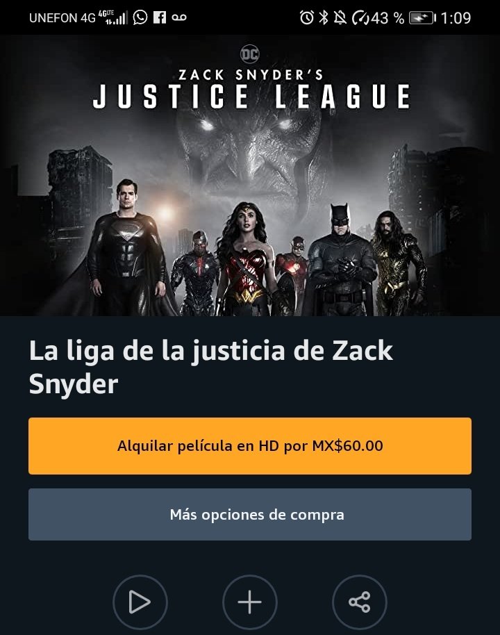 BSolme's tweet photo. En amazon esta en 60 pesos #justiceleaguezacksnyder https://t.co/GQhcZbsgBG