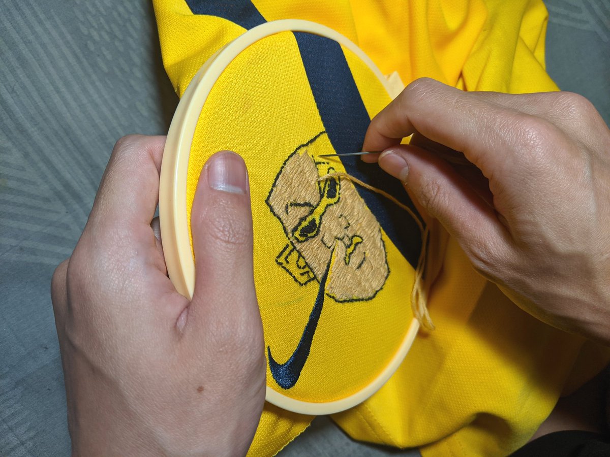 itm_nlab's tweet photo. 神に感謝

これはハジケリストの証　NIKEのロゴを“鼻毛真拳”に見立てボーボボを刺しゅうした短パンに元気が出る https://t.co/KoheSz34gN https://t.co/3NBZGIaGGg