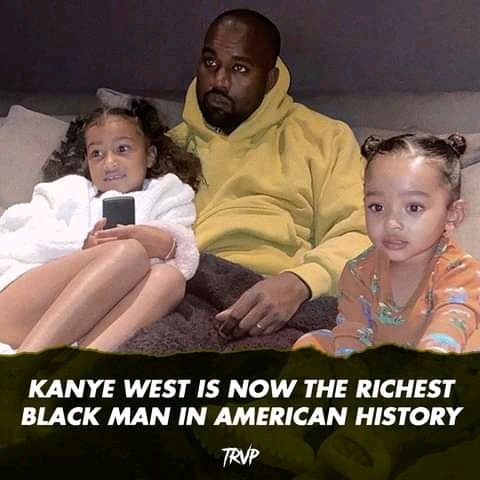 KushTrev's tweet photo. 5 years ago he was worth $53 Million, 3 years ago he was dealing with depression, 2 years ago he was rushed to hospital for mental breakdown. Today Kanye West is now the wealthiest  African American worth $6.6 Billion. Turn pain into Glory👑 https://t.co/OI2a5tLK85