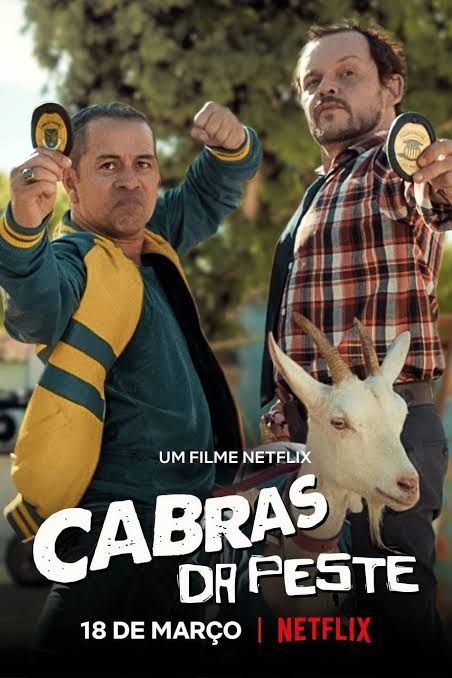 CinemaRareIN's tweet photo. Two hapless cops find themselves in over their heads as they cross paths with dangerous criminals while searching for Celestina, a beloved goat mascot.
Brazilian film #GetTheGoat (2021, Portuguese) by #VitorBrandt, now streaming on @NetflixIndia. https://t.co/uL6QxTk91r