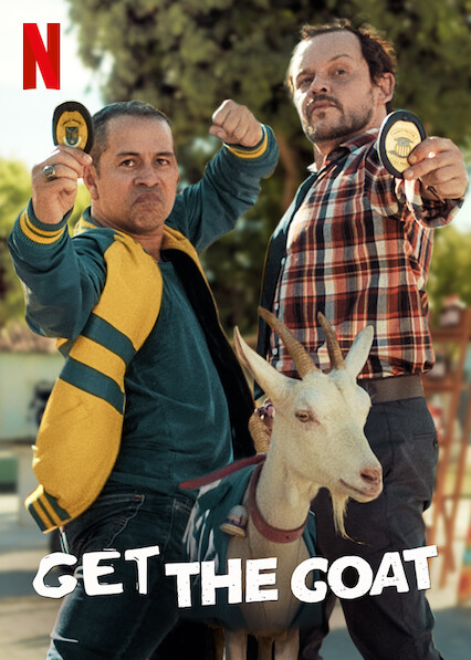 CinemaRareIN's tweet photo. Two hapless cops find themselves in over their heads as they cross paths with dangerous criminals while searching for Celestina, a beloved goat mascot.
Brazilian film #GetTheGoat (2021, Portuguese) by #VitorBrandt, now streaming on @NetflixIndia. https://t.co/uL6QxTk91r