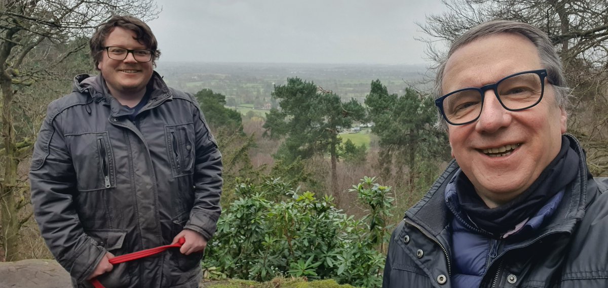 BusinessNetwo18's tweet photo. Great to catch up with #TBN member Ben Schmidt &amp; Spud of Pixel Assist for a socially distanced walk around The Edge at Alderley.

Highly recommended it. Great chance to catch up, put the worlds to right and completely computer/mobile phone free. https://t.co/gcYQRXqZCC