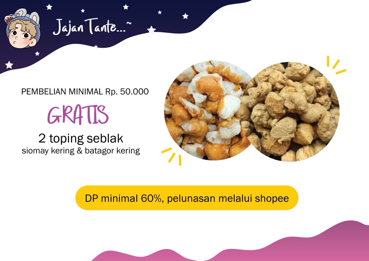 Suborinn's tweet photo. [OPEN PO]

Ditutup tanggal 25 Maret, dikirim paling lambat 4 April
💰  DP 60% via OVO/BCA
🪙🪙 Pelunasan via shopee
🚁  Pengiriman dari Bandung

pemesanan bisa langsung DM~ atau mau tanya tanya dulu boleeehhh...
#nfiashop #asknfia https://t.co/Gbxy26FceH