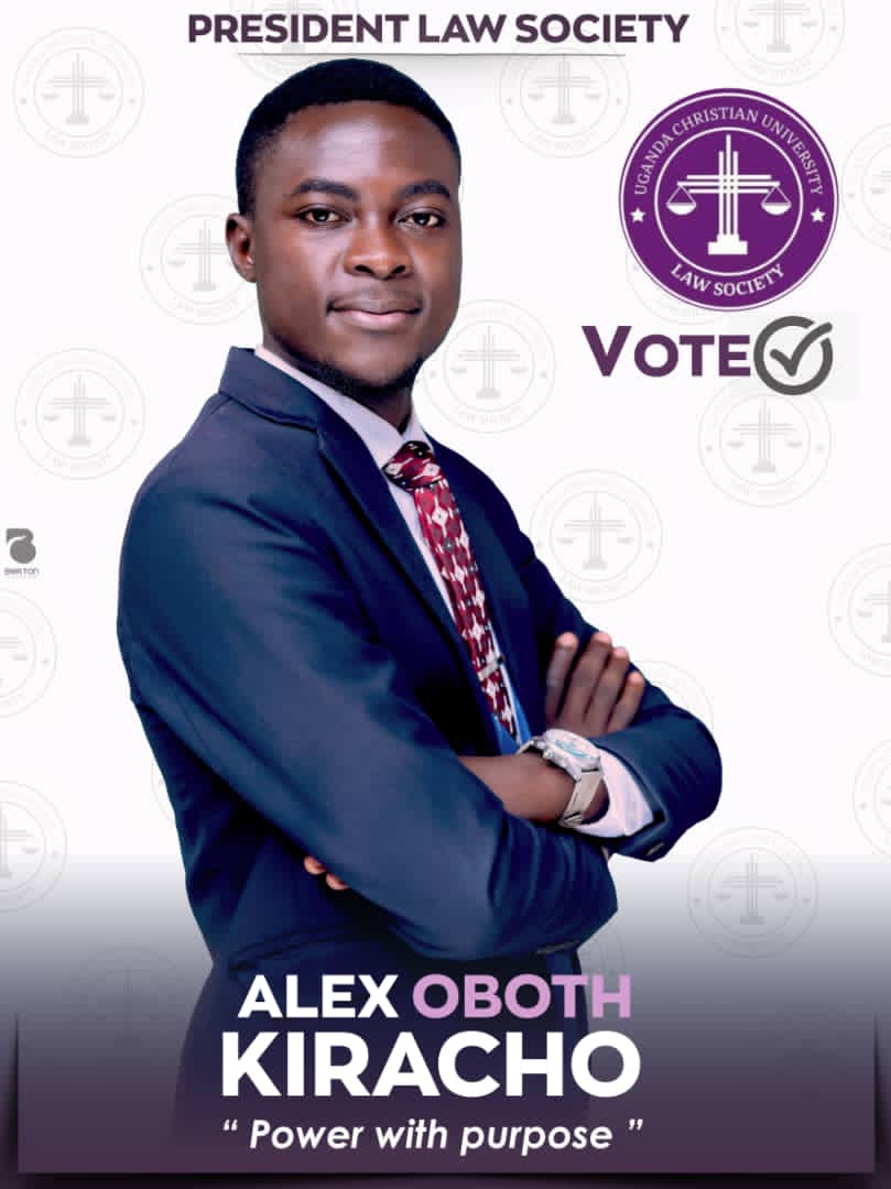 Alex_Kiracho's tweet photo. As days of voting approaches, I remind all of you to come together in unison to support and vote for OBOTH ALEX KIRACHO for President Law Society.
Let's restore Pride, visibility and vibrancy of the Law Fraternity in UCU.
#3daystogo.
#Kiracho4President https://t.co/bpDhceDILE