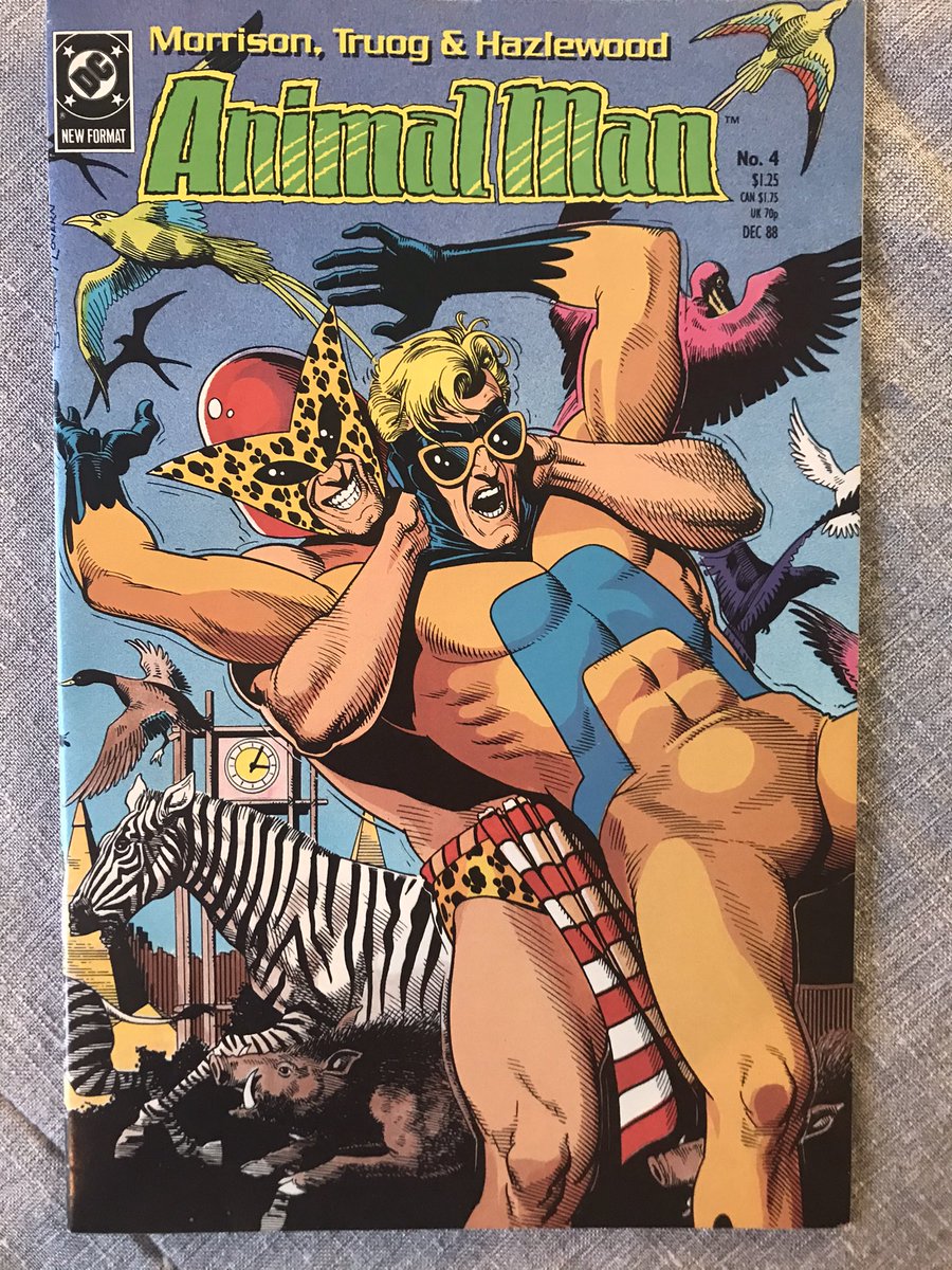 Well this is just an amazing climax. Animal Man is Morrison flexing their muscles. It’s different to their other work, but easily as powerful. This issue is brimming over with moments that really shook me. I’m in love with Buddy reading Where The Wild Things Are to his daughter.