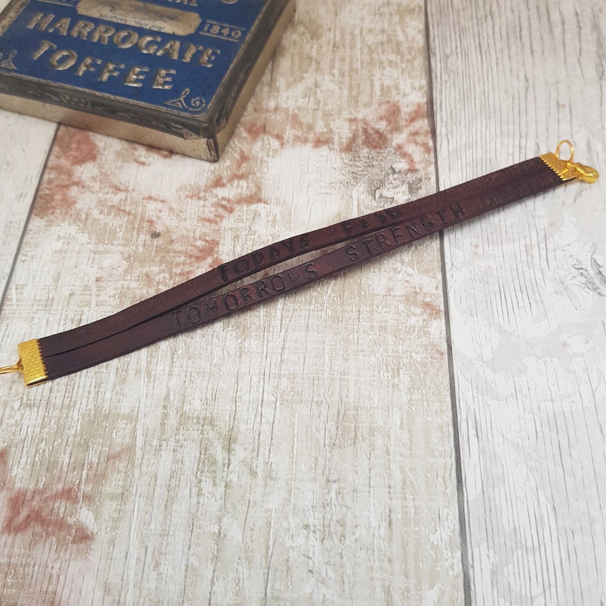 martisanne's tweet image. Todays pain, tomorrows strength, leather cuff bracelet, stamped leather bracelet, custom engraved gift, custom quote jewelry, custom name tuppu.net/797d36bc #TMTinsta #EtsyTeamUnity #CustomEngravedGift