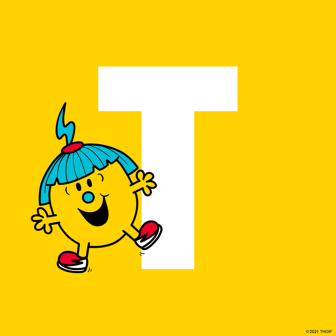 Little Miss Energy! She's a bit like a thunderbolt in Happyland. ⚡️ Have you voted for your favourite new character yet? Head over to mrmen.com to get your two votes in. #mrmen50 #discoveryou