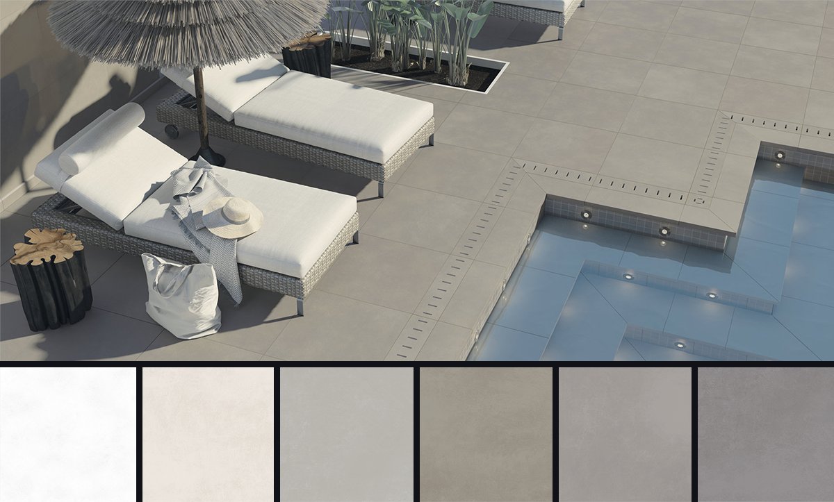 NEW PRODUCT // LIDO - Made from 43% recycled content, Lido is a very comprehensive &amp; versatile range available in 6 formats: 45x45cm, 60x10cm, 60x30cm, 60x60cm, 90x45cm, 90x90cm, 6 muted tones &amp; 3 finishes, including slip-resistant. 

For samples: ow.ly/PhcA50DXofN