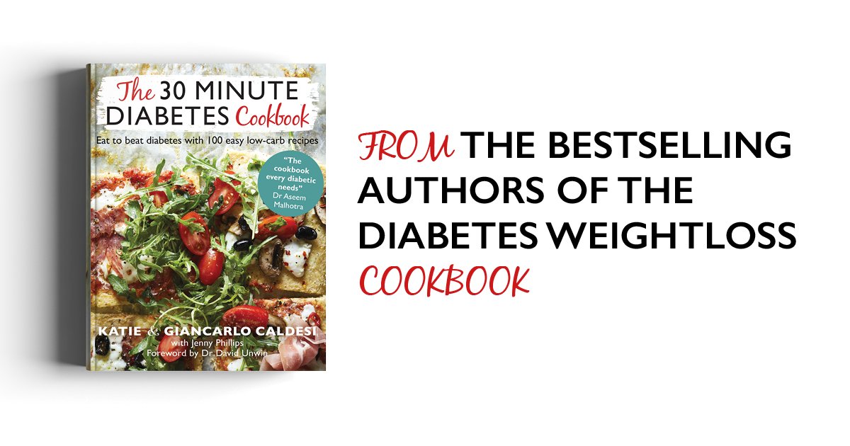 From the bestselling authors of the Diabetes Weightloss Cookbook comes the #30MinuteDiabetesCookbook <a href="/KatieCaldesi/">Katie Caldesi</a> providing a complete plan for beating diabetes for good.