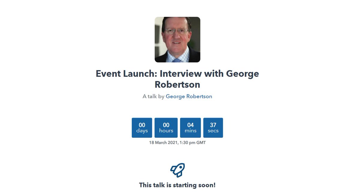 The #LondonConference with <a href="/LdnScotCmty/">London Scottish House Community</a> starts in less than 5 minutes. 

Join us for our launch event with George Robertson, Chairman of the <a href="/FIAFdn/">FIA Foundation</a>.

Join us here: londonconference.scot/speakers/georg…

#sbnscot #scotlandisnow #london #conference