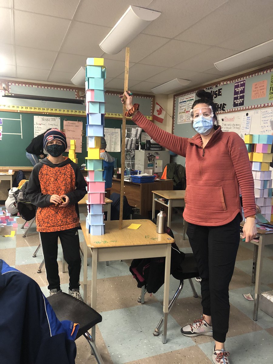 Building structures with cue cards! <a href="/TeacherMrsBurke/">Mrs. Lisa Burke</a> <a href="/gecdsb/">GECDSB</a>