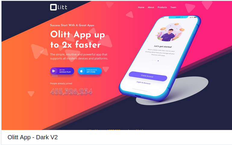 OLITTcom's tweet image. Olitt App - Dark V2 Template would help you to grow your #OnlineStore and reach the targeted audience

Create a free website at olitt.com
 
 #website #freesitebuilder #freewebsitebuilder #startupwebsite #websitebuilder #web #startupagency #startupwebsite