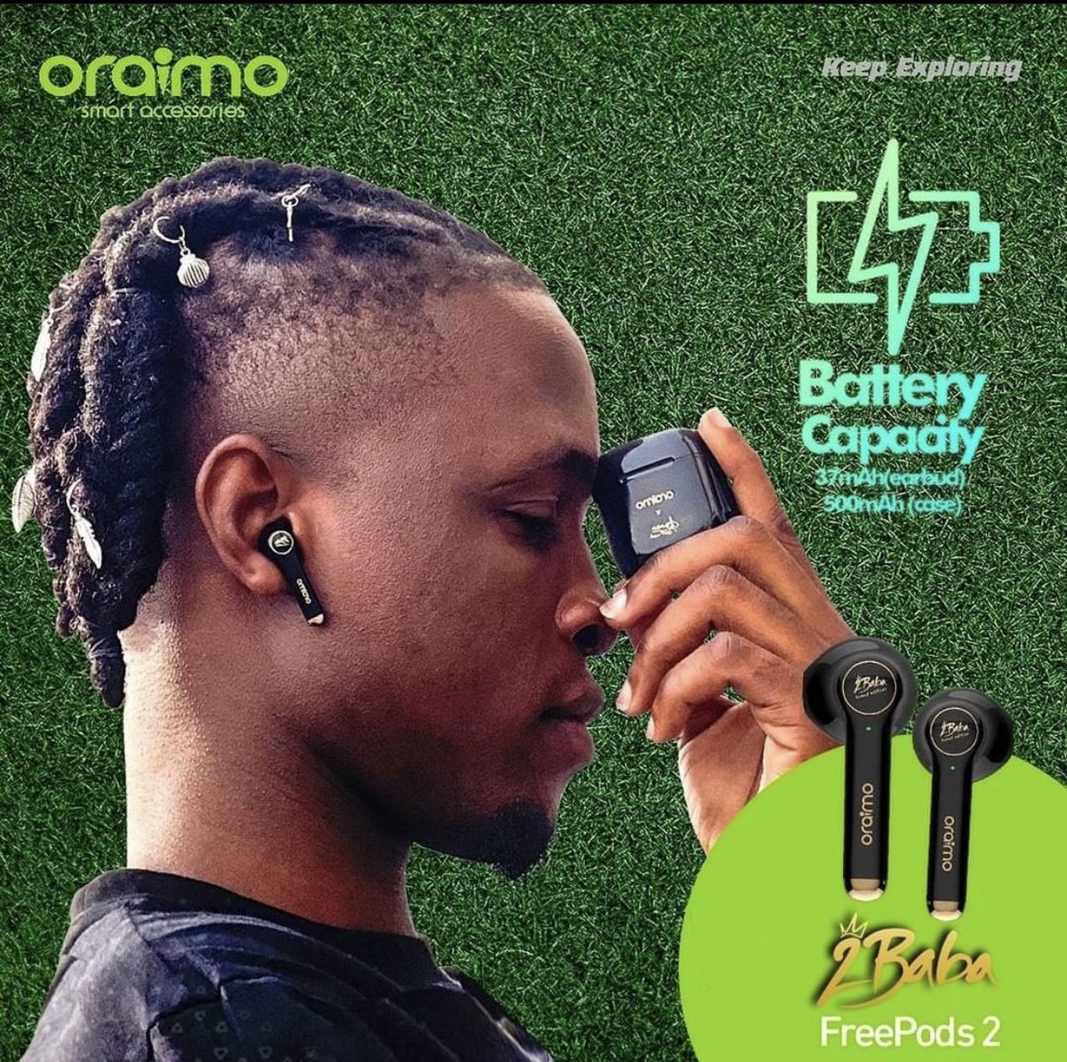 2muchAkanni's tweet photo. As seen on Oraimo’s page.

Laycon! https://t.co/NUxfLsARUu