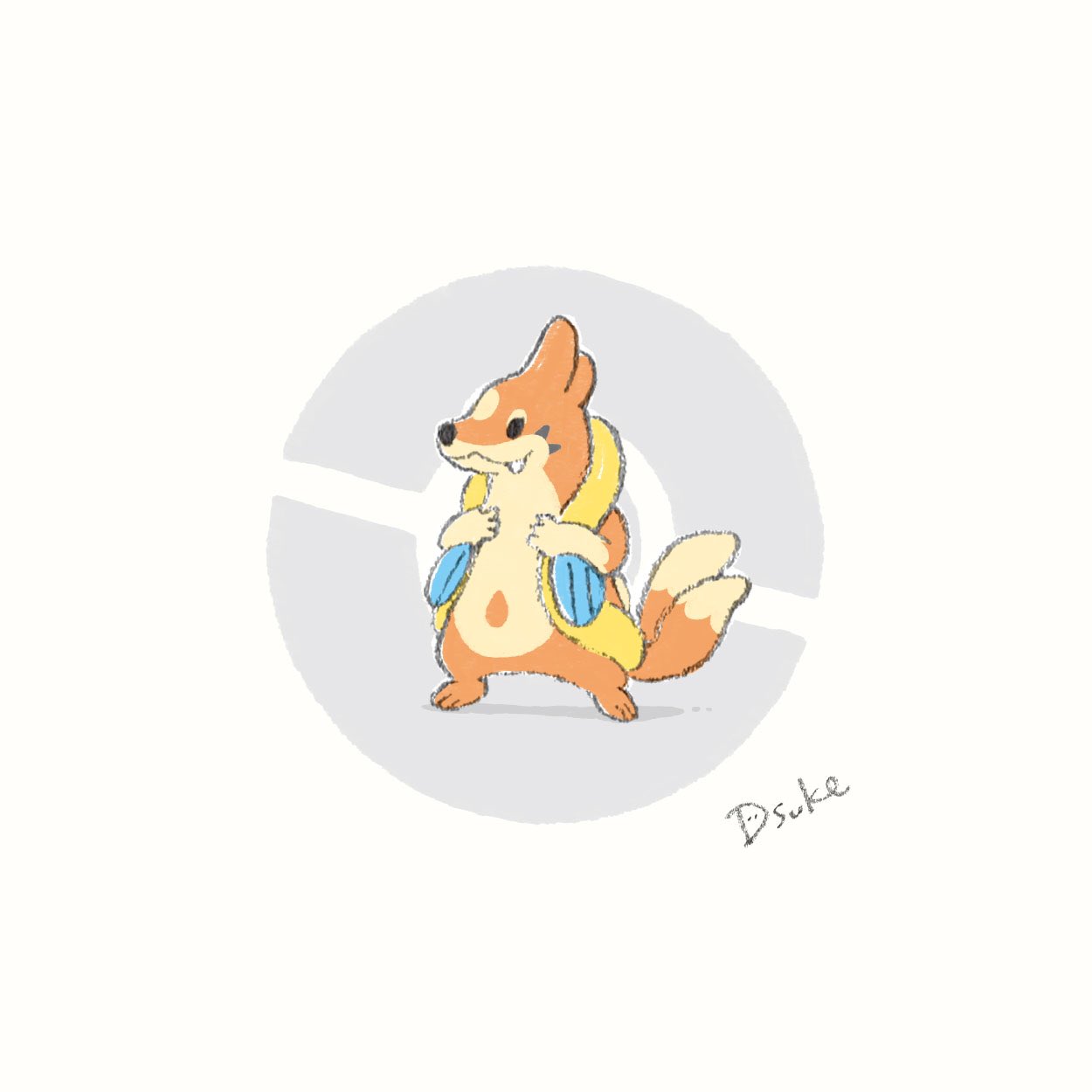 Dsuke ゆるイラスト No 418 ブイゼル No 419 フローゼル Dsuke ゆるポケ ポケモン Pokemon ポケットモンスター ポケモン剣盾 ブイゼル フローゼル T Co Wcrr3gojps Twitter