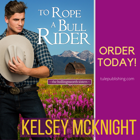 TulePublishing's tweet photo. "The magnetic attraction and chemistry between these two draw them together...Filled with sizzling chemistry, wonderful dialogue, and endearing characters." - Eileen, Goodreads

@KelseyMMcK's TO ROPE A BULL RIDER is out now!

Grab your copy: https://t.co/QNwjLkuy7M
#readztule https://t.co/sj2d8mQmn6
