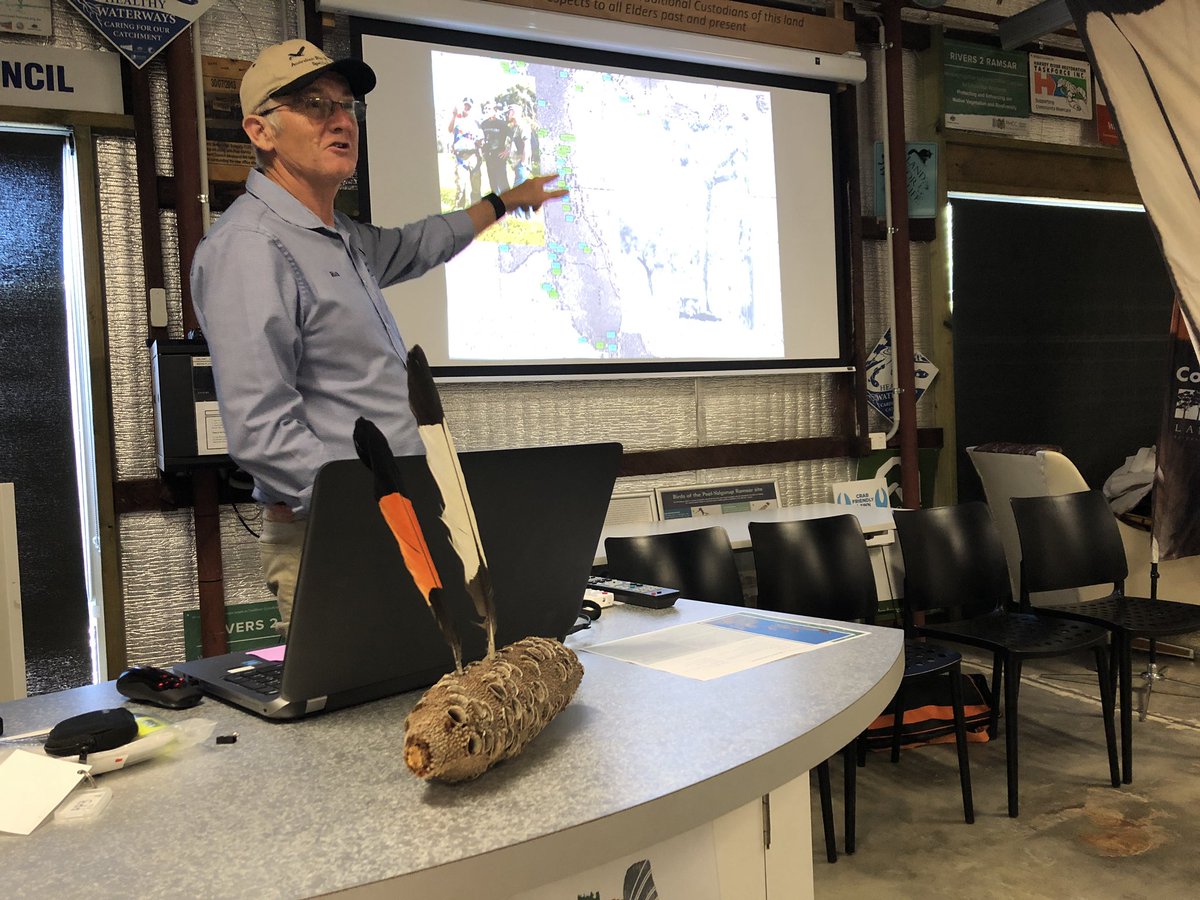 A warm feathery welcome to participants at <a href="/PeelHarveyCC/">PeelHarveyCC</a> Protecting Black Cockatoos SHARE event tonight plus a great line up of speakers <a href="/c_m_townsend/">Christine Townsend</a> <a href="/LandcareSJ/">Landcare SJ</a> <a href="/BirdlifeOz/">BirdLife Australia</a>