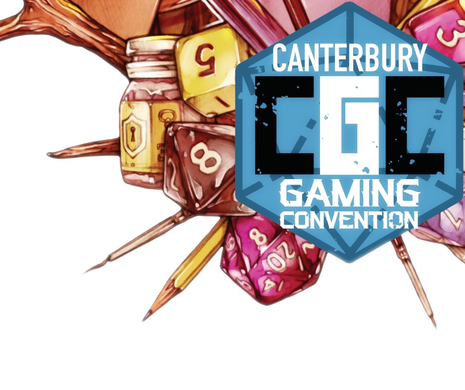Haven't posted for a while, so here's a quick peek at our beautiful new logo by scragendillustrations 

Share this around and we might show a little bit more 😉

#canterbury #gaming #canterburygamingcon #logo #design #art #mycanterbury #canterburyevents #whatsoncanterbury