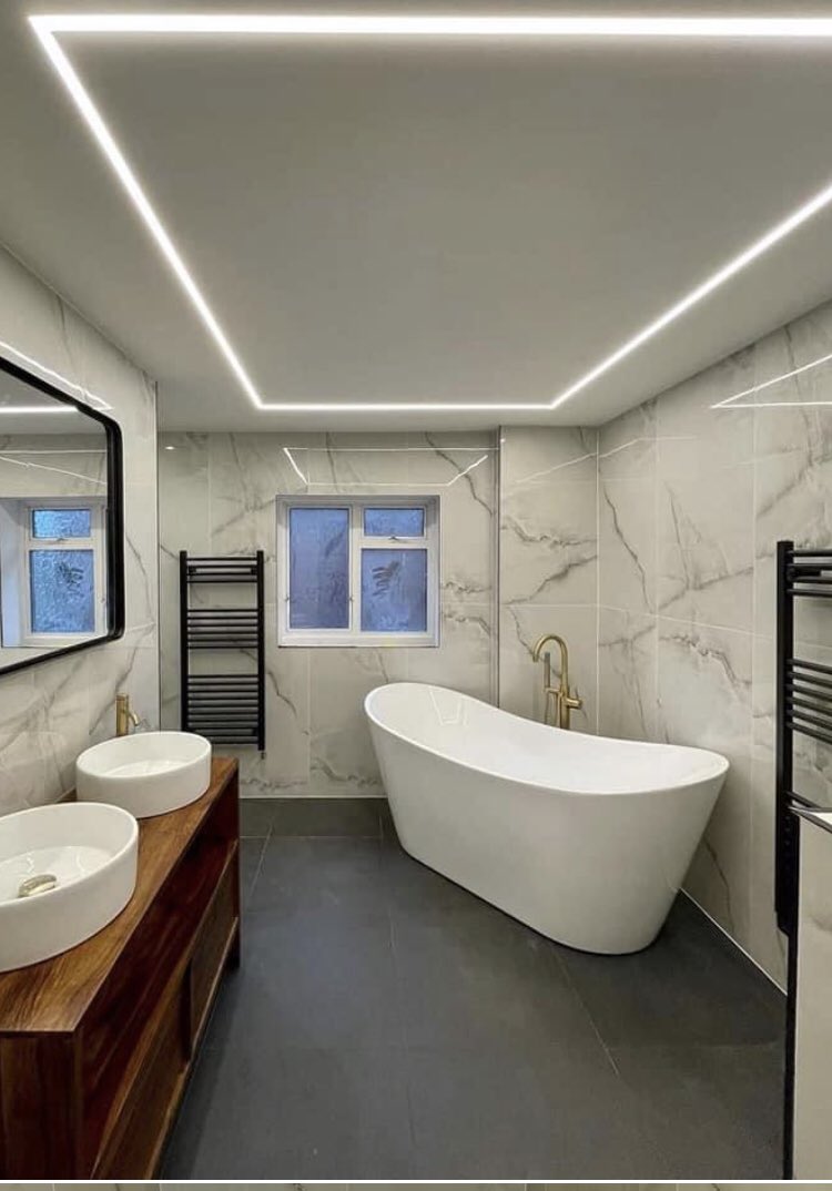 Fabulous use of our LED tape and Plaster-In extrusion by Core Electrical Midlands <a href="/ledridgeled/">Ledridge Lighting</a> #reliableled