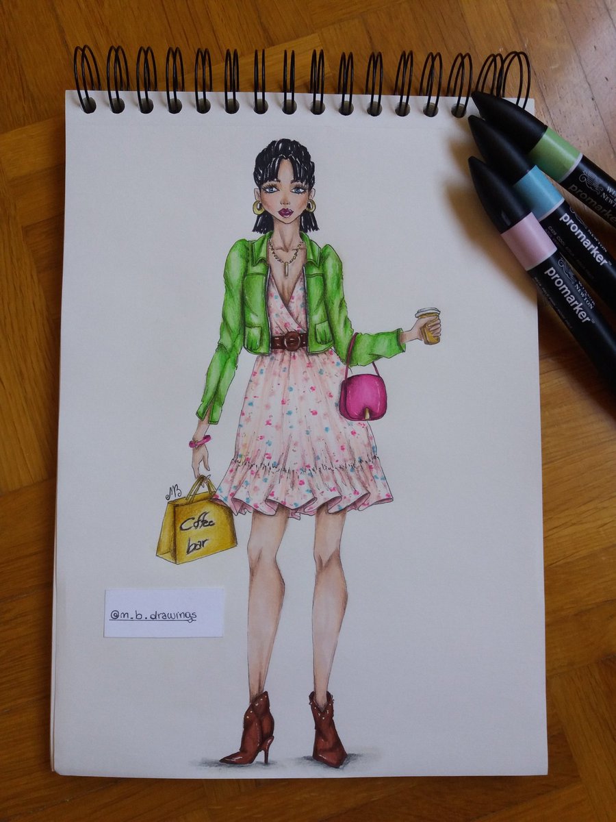marty938's tweet photo. Fashion and sporty spring 👟🌸 #fashion #fashionspring #spring #sporty #fashionillustration #fashion_illustration #fashionartist #fashionart #art #artist #fashiondraw #fashiondrawing #draw #drawing #drawingart #color #fashionstyle #mask #coffee #Covid_19 https://t.co/3MVwdC2yxw
