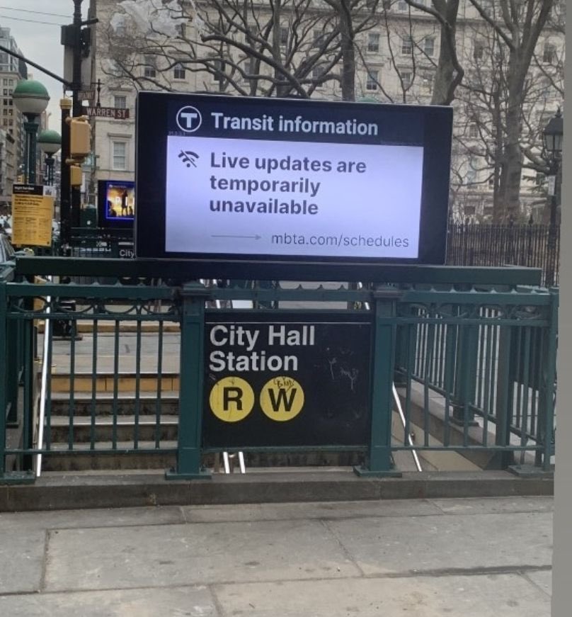 C40LF's tweet photo. (not my photo) @NYCTSubway oh word red line trains via The R and W when https://t.co/dXjP52TxaG