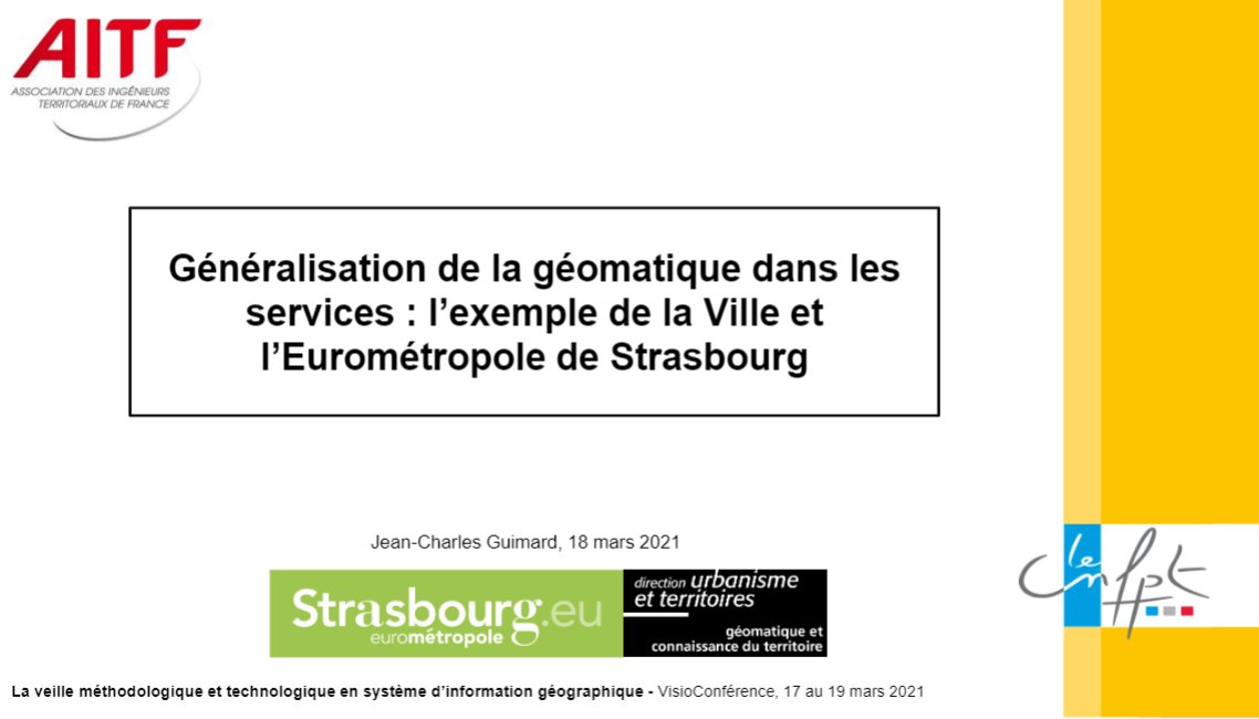 Parcours metiers #geomaticien  #cnfpt_aitfsigtopo2021