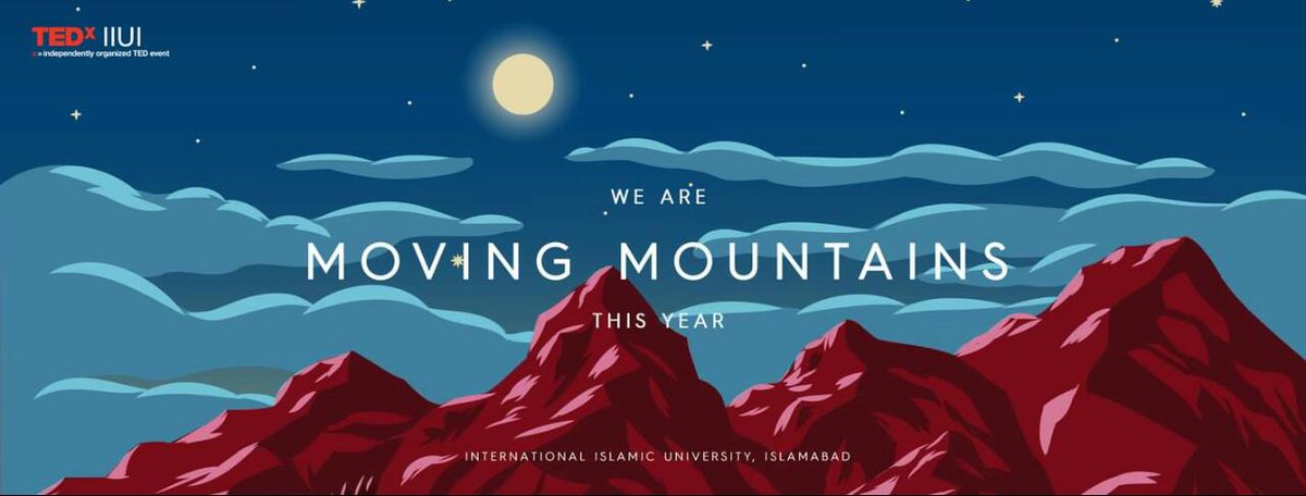 AyJamunKaJhaar's tweet photo. After immense success of “Above all fears”, we present you with “Moving Mountains.”  That does not only aim to bring life to your soul but also strength to your mind.
 “Moving rocks today strengthen you for moving mountains tomorrow.”
#Iammovingmountains #tedxiiui #tedxiiui2021 https://t.co/G7lqQkiuim