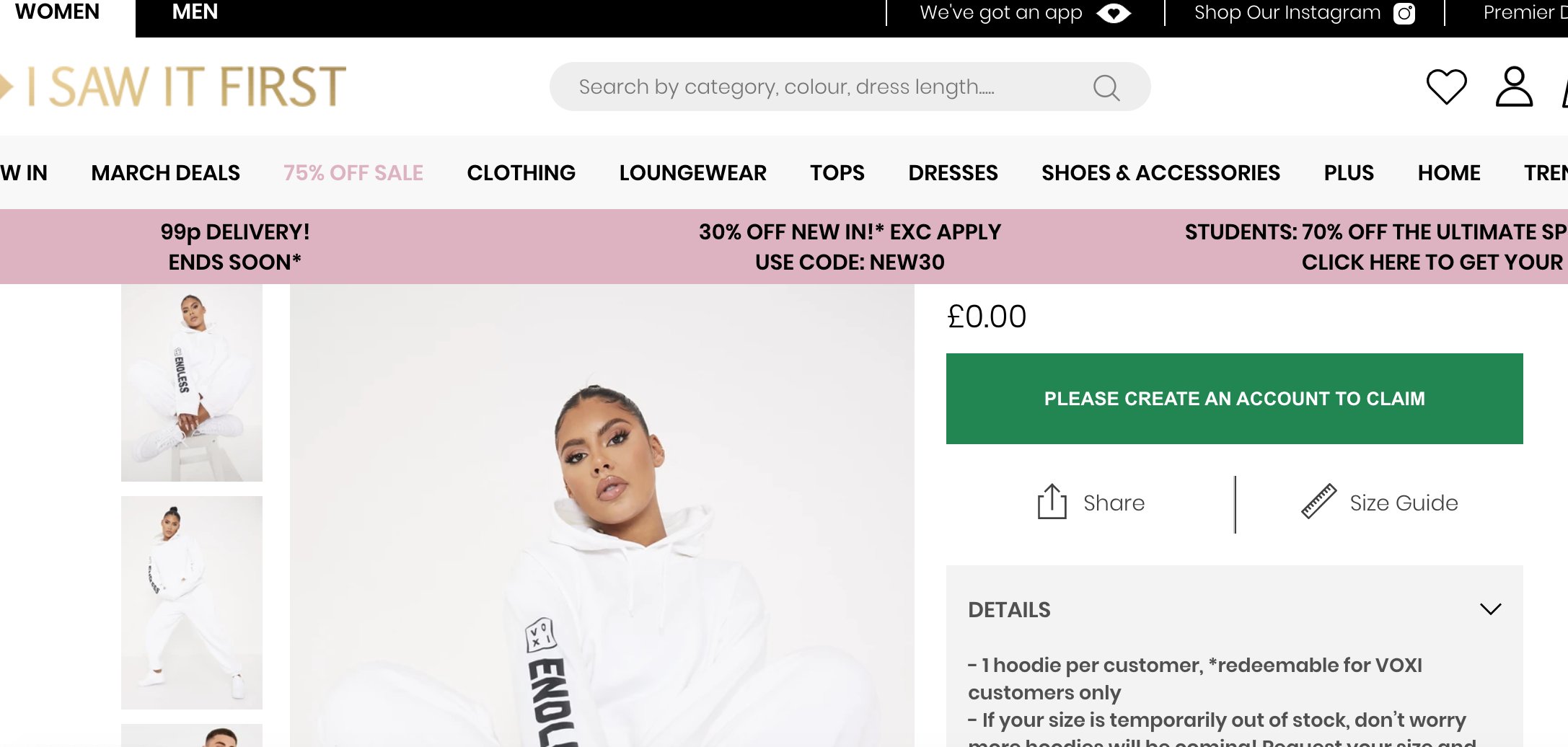 I saw it first hoodie sale
