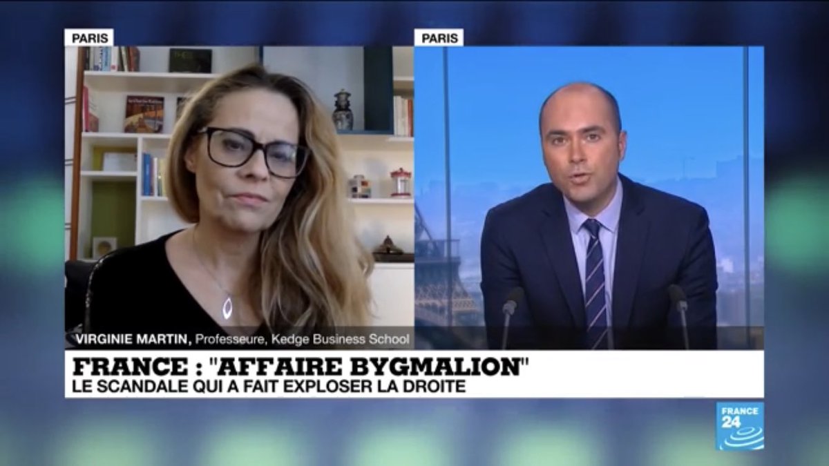 VirginieMartin_'s tweet image. L’affaire qui continue de secouer la droite #bygmalion interviewée sur @france24 ⁦@MedialabKBS⁩