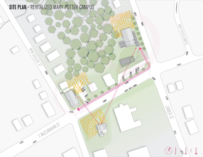 "This is a very compact project with the potential to be transformational by adding a few interventions to reinforce a sense of place and create a new cultural center." —Daimian Hines, on <a href="/evokestudioarch/">EVOKE Studio</a>'s Marry Potter Academy, a 68th P/A Award winner. bit.ly/ARpaPot