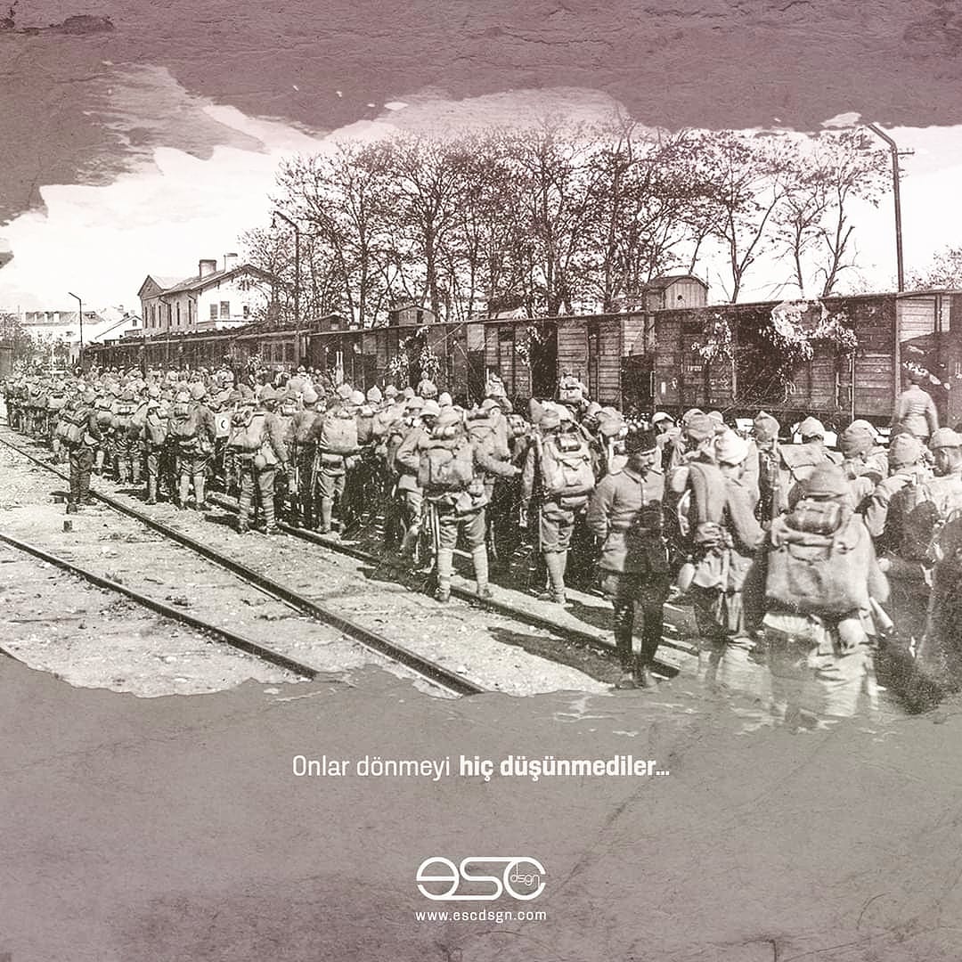 Geri dönmeyi düşünmeyenlerin destanı... 
18 Mart Çanakkale Zaferi’nin 106. yıl dönümünde, başta Gazi Mustafa Kemal Atatürk ve tüm Şehitlerimizi rahmet, minnet ve saygıyla anıyoruz. #18martcanakkalezaferi #Atatürk #canakkalegecilmez #18mart1915 #nemutlutürkümdiyene