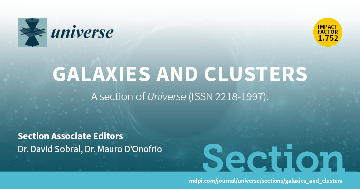 🎉#GalaxiesandClusters Section in #mdpiuniverse #lpsc2021 is now open for submission!
👉Come & catch a glimpse of 15 established Special Issues mdpi.com/journal/univer…
#GalacticDynamics #EvolutionofGalaxies #AGNFormation #JetGalaxyInteractions #RelativisticJets #InfraredGalaxies