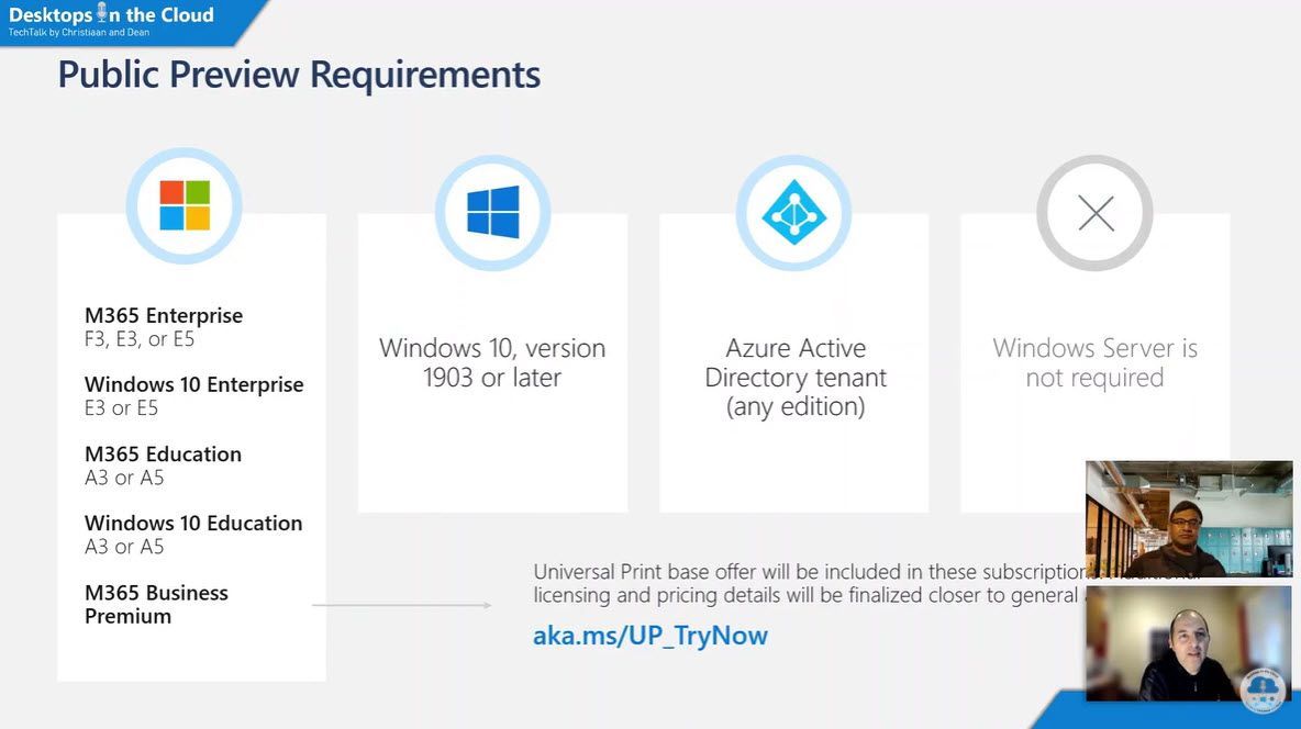 microsoft universal print pricing